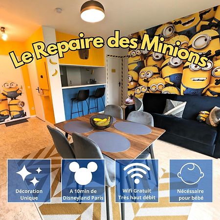Le Repaire Des Minions - 10' Disney - Familial Bailly-Romainvilliers Exteriör bild