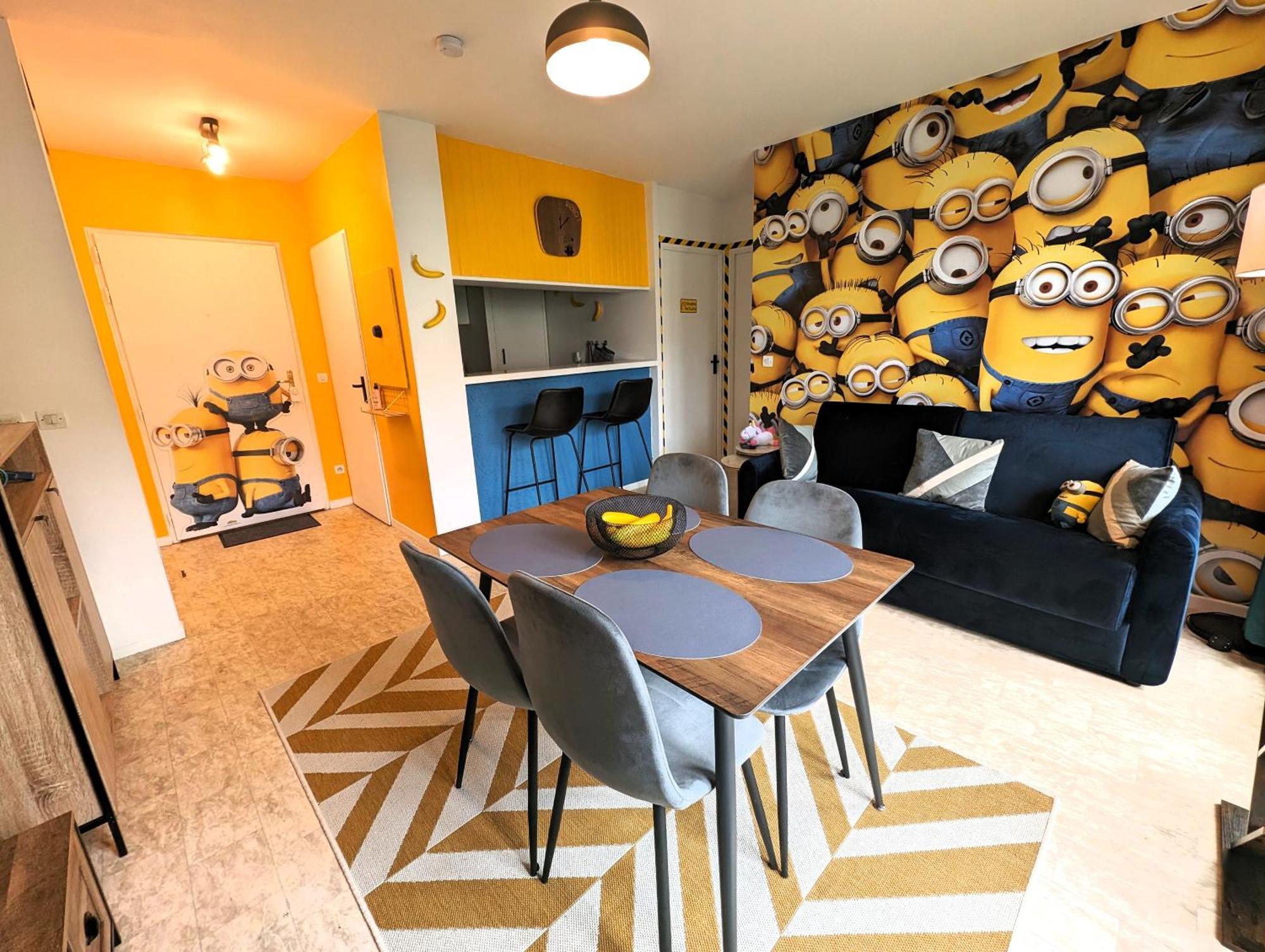 Le Repaire Des Minions - 10' Disney - Familial Bailly-Romainvilliers Exteriör bild