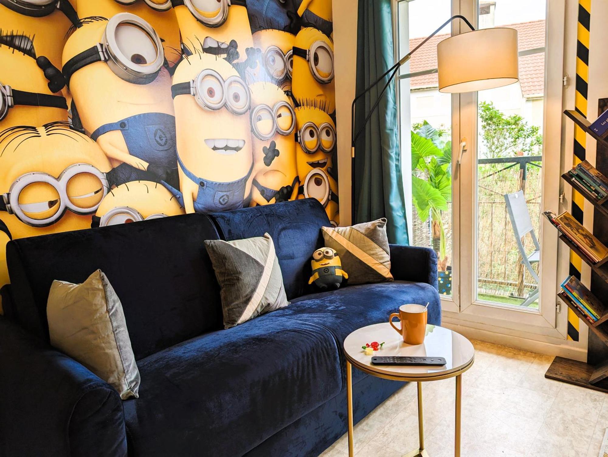 Le Repaire Des Minions - 10' Disney - Familial Bailly-Romainvilliers Exteriör bild