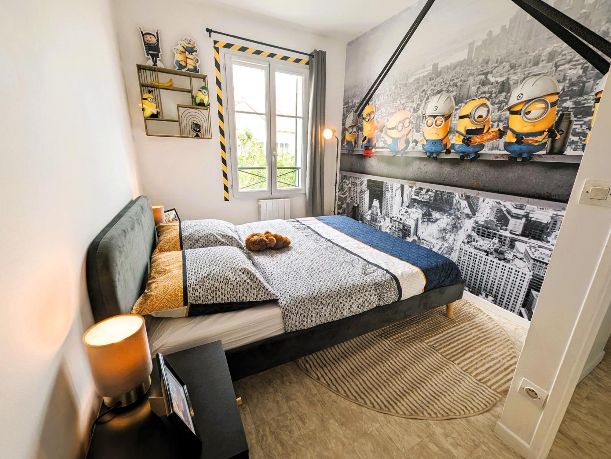 Le Repaire Des Minions - 10' Disney - Familial Bailly-Romainvilliers Exteriör bild