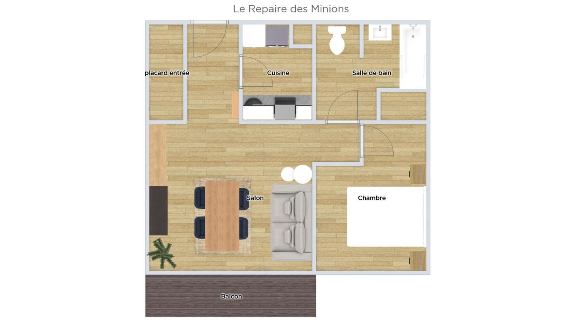 Le Repaire Des Minions - 10' Disney - Familial Bailly-Romainvilliers Exteriör bild